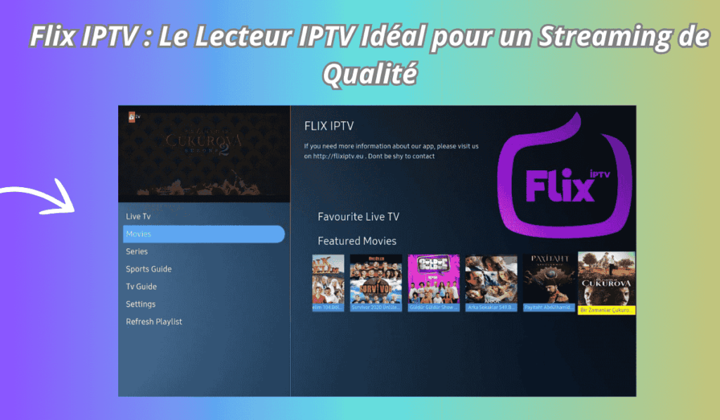 FLIX IPTV APPLICATION